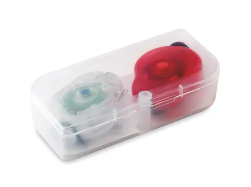 2 phares de vélos publicitaires dans une boîte - Bylux