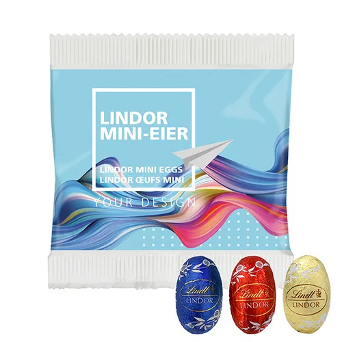 3 mini-œufs Lindt en papier