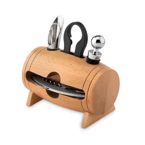 4 accessoires à vin en tonneau publicitaires - Bota