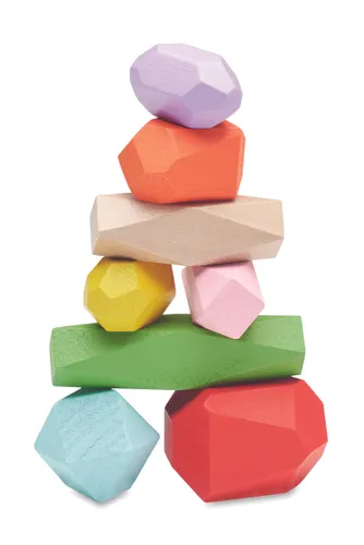 8 Pieces en bois empilables personnalisables - Dolmen