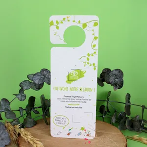 Accroche papier graines forme 1