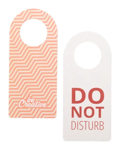 Accroche-porte personnalisé Disturb Wood