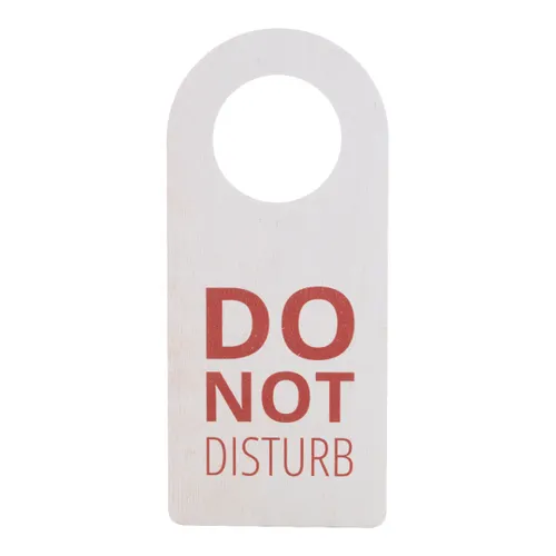 Accroche-porte personnalisé - Disturb Wood