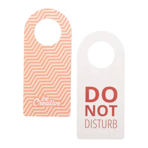 Accroche-porte personnalisé - Disturb Wood