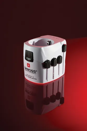 Adaptateur de Voyage universel 3-Pôles Pro personnalisé - Skross