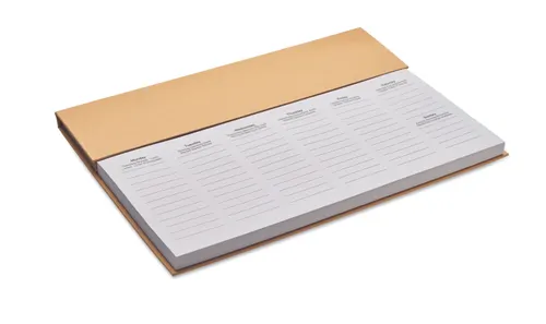 Agenda hebdomadaire de bureau - Memweek