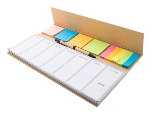 Agenda hebdomadaire personnalisé - Weeknot