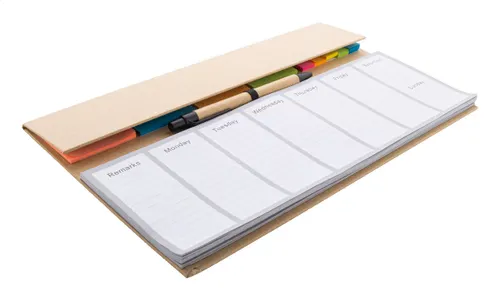 Agenda hebdomadaire personnalisé - Weeknot