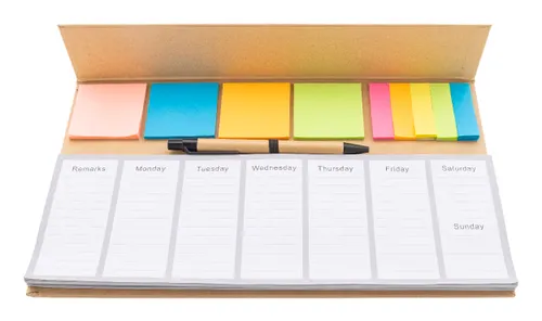 Agenda hebdomadaire personnalisé - Weeknot