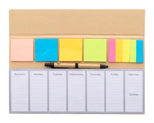 Agenda hebdomadaire personnalisé - Weeknot