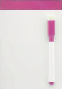 Ardoise magnétique personnalisée - Mafri | Fuchsia / Blanc