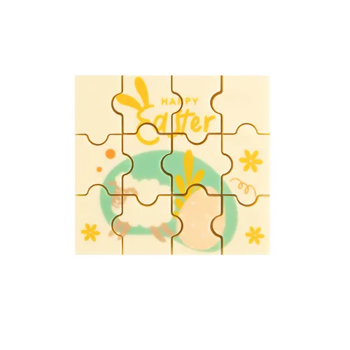 Assortiments de chocolat avec impression puzzle 12 pièces