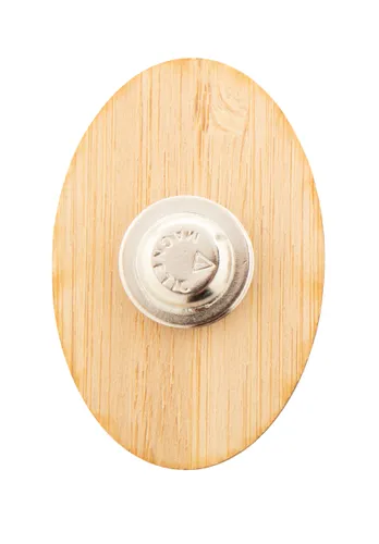 Badge publicitaire en bambou - BooBadge