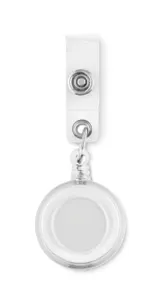 Badge extensible personnalisé - Lades | Transparent White