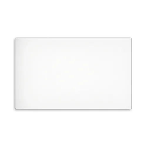 Badge plastique (ps) rectangle 70x43mm personnalisé avec aimant