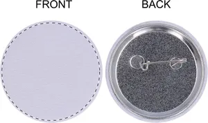 Badge publicitaire - PinBadge RPET Maxi