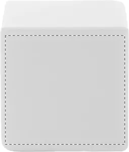 Balle anti-stress personnalisée - Cubix | Blanc