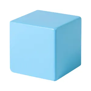 Balle anti-stress personnalisée - Cubix | Bleu Clair