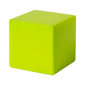 Balle anti-stress personnalisée - Cubix | Vert Citron