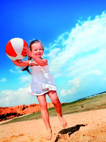 Balle gonflable plage personnalisable - Playtime