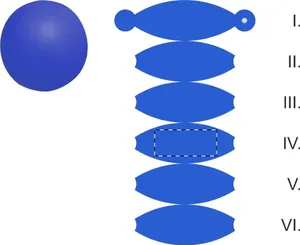 Ballon de page publicitaire (ø28 cm) - Playo | Bleu