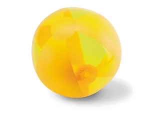 Ballon de plage gonflable publicitaire - Aquatime | Yellow