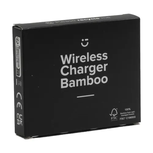 Bamboo Wireless Charger 15W chargeur sans fil