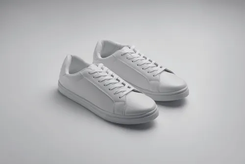 Baskets en PU Taille 37 personnalisables - Blancos