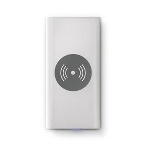 Batterie externe li-po 8000 mah personnalisée et chargeur par induction