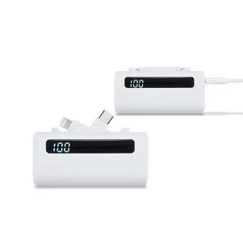 Batterie externe power bank compact 5000 mah personnalisée en rabs