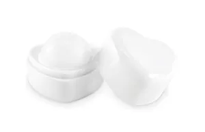 Baume à lèvres vegan en coeur - Sweet | Blanc