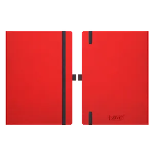 BIC® Partner A5 Flex Cover | Papier Ligné Rouge
