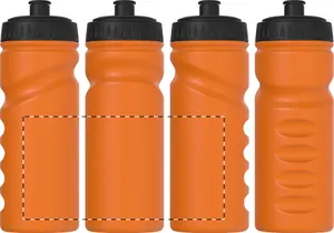 Bidon publicitaire personnalisé en RPE - Reskin | Orange