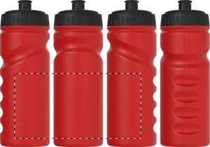 Bidon publicitaire personnalisé en RPE - Reskin | Rouge