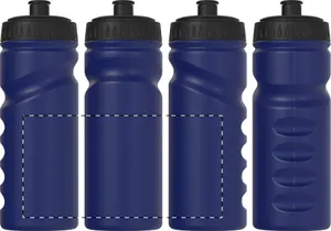 Bidon publicitaire personnalisé en RPE - Reskin | Bleu