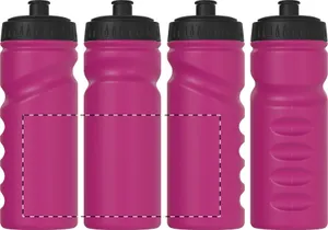 Bidon publicitaire personnalisé en RPE - Reskin | Fuchsia