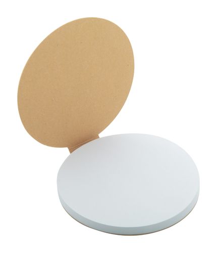 Bloc-notes autocollant personnalisé - CreaStick Circle Eco