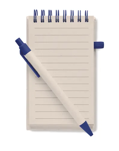 Bloc-notes en carton de lait recyclé personnalisable - Mito Set