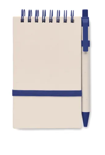 Bloc-notes en carton de lait recyclé personnalisable - Mito Set