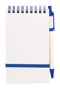 Carnet de notes publicitaire en carton de pack de lait - Relact Jot | Bleu