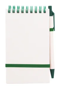 Carnet de notes publicitaire en carton de pack de lait - Relact Jot | Vert