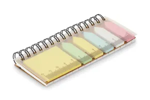 Bloc-notes et marqueurs en PP - Memoring