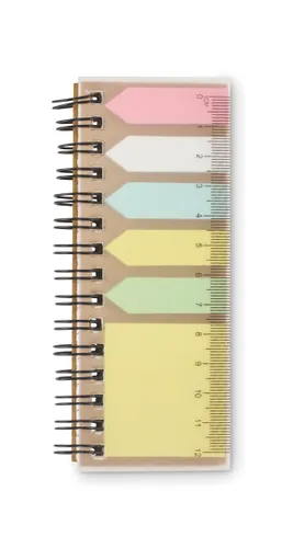 Bloc-notes et marqueurs en PP - Memoring