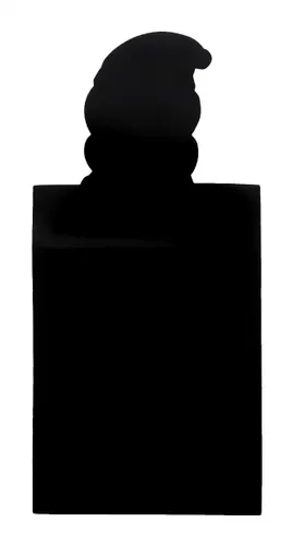 Bloc-notes magnétique de Noël personnalisé, Père Noël - Julliste