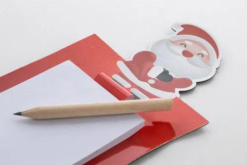 Bloc-notes magnétique de Noël personnalisé, Père Noël - Julliste