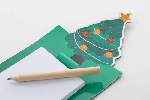Bloc-notes magnétique de Noël personnalisé, Père Noël - Julliste