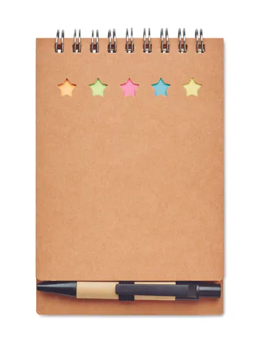 Bloc-notes publicitaire avec stylo et feuillets - Multibook
