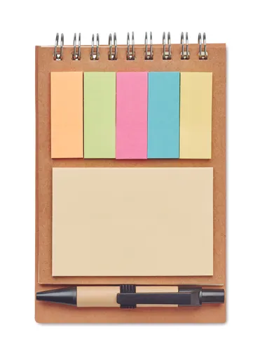 Bloc-notes publicitaire avec stylo et feuillets - Multibook