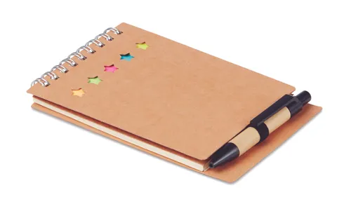 Bloc-notes publicitaire avec stylo et feuillets - Multibook