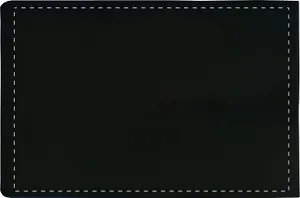 Bloc-notes publicitaires feuilles adhésives - Exclam | Noir